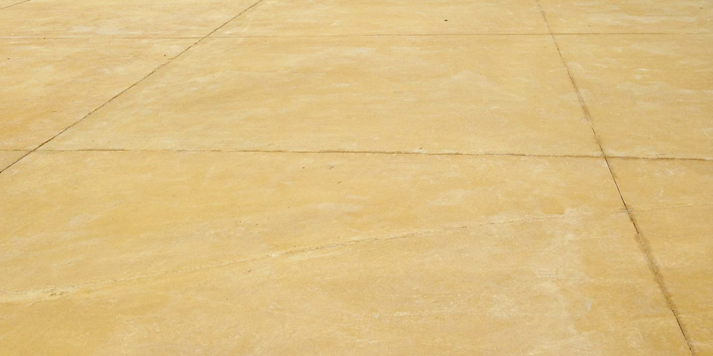 Béton sablé ou gommé